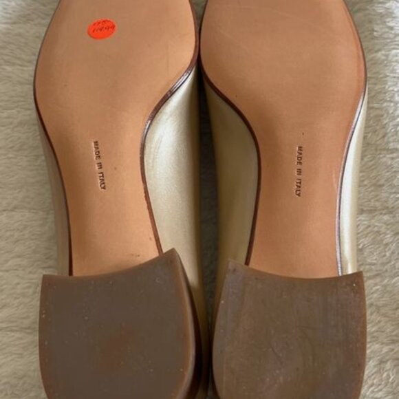 Brand New Salvatore Ferragamo liceo Women sz 5.5 b Tan Deserto Calf shoes - Picture 7 of 9